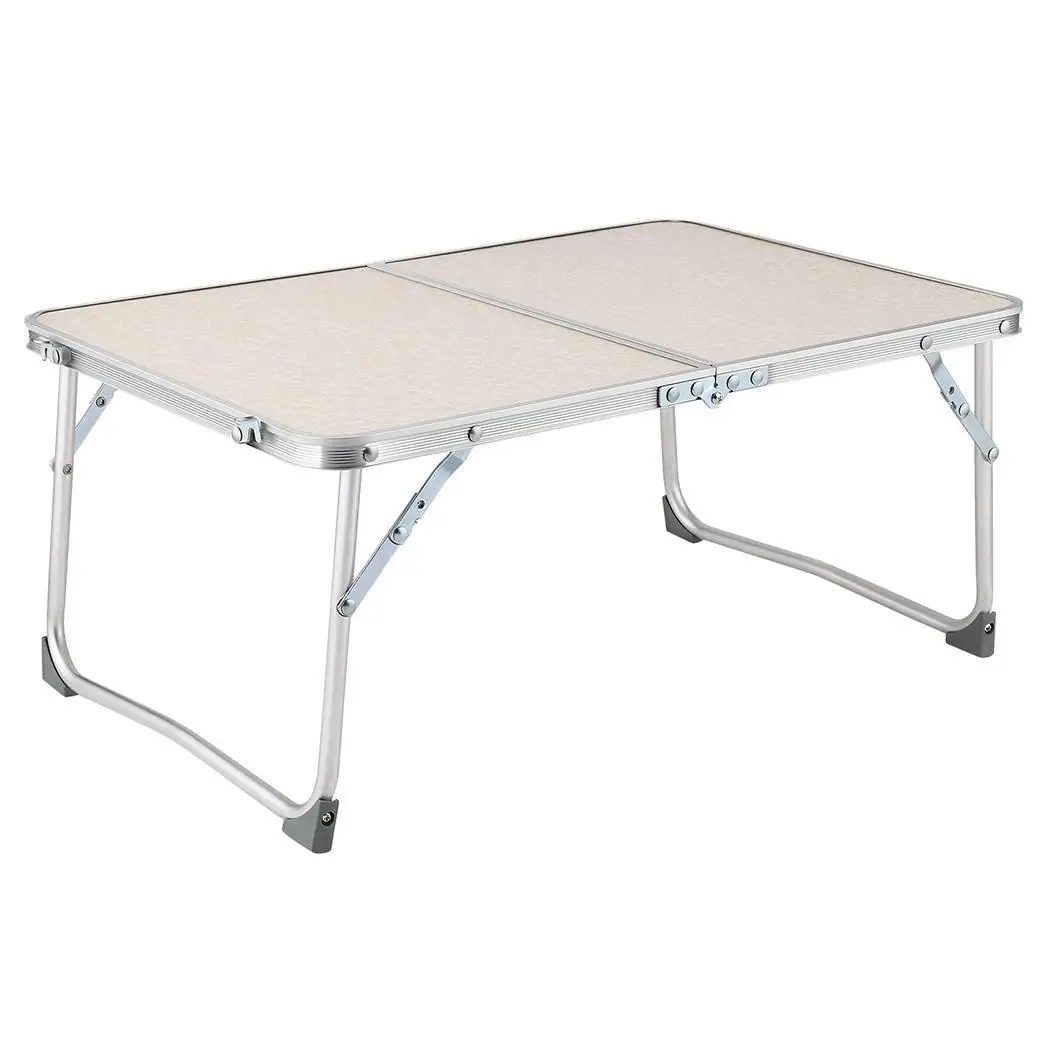 

Tray Bed White Bed in Table Mini Half Table Breakfast Serving Green Laptop Desk Picnic Folds Foldable Portable Superjare