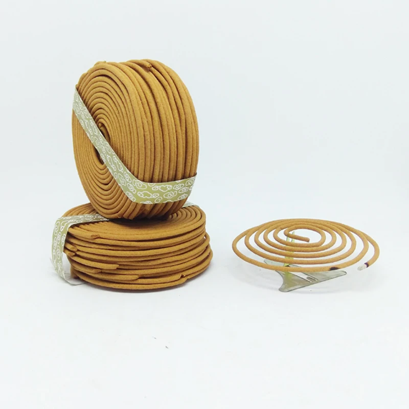 

New 3 Hours Natural Coil Incense 48pcs/Box Sandalwood Jasmine Rose Lotus Smell Indoor Aromatic Buddhist Supplies Incense Coils
