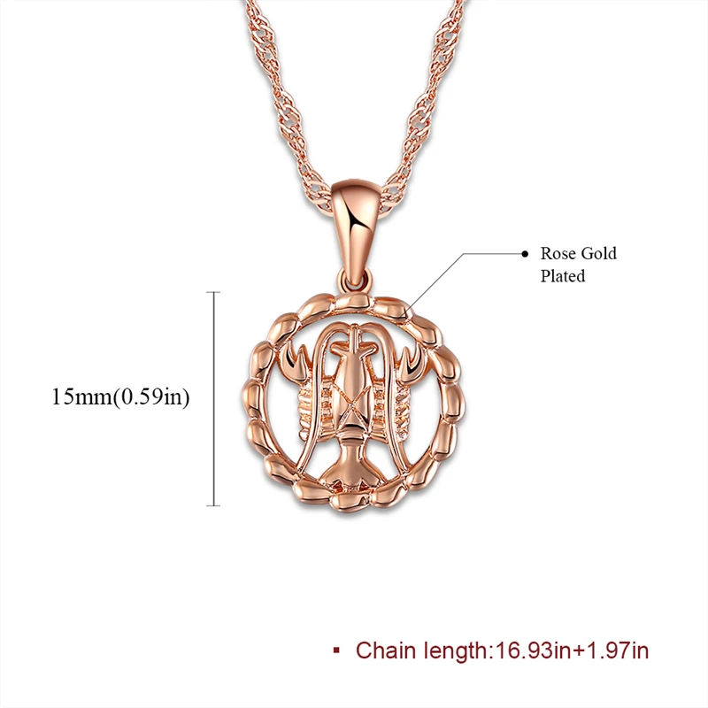 Круглые женские ожерелья с созвездиями ювелирные изделия Virgo taureus Leo Gemini Aquarius Scorpio
