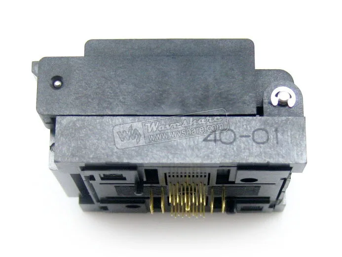 

module QFN-40BT-0.5-01 Enplas IC Test Socket 0.5mm Pitch QFN40 MLP40 MLF40 package