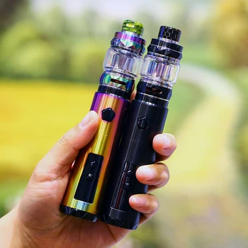 

Original IJOY Saber 100W Vape Kit 5.5ml Diamond Subohm Tank Mesh Coil Evaporizer + 4ml Glass Tube & Vape MOD