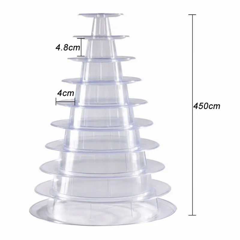 Многослойная подставка для торта, набор для свадебного торта, подставка для торта, Круглый держатель, для дня рождения, украшения для вечеринок, подставки для торта