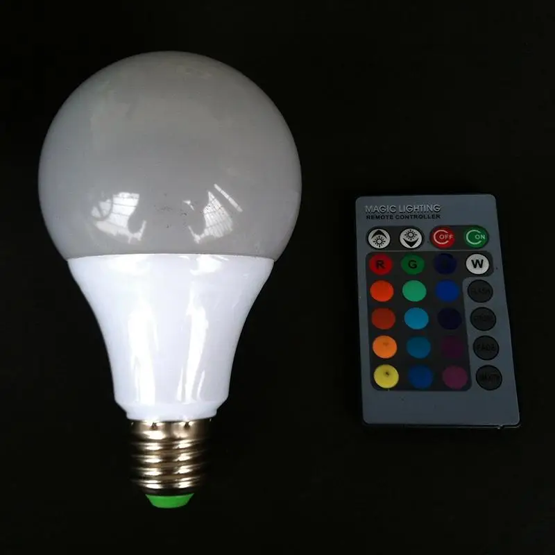 Lumi вечерние RGB E27 светодиодный энергосберегающий светильник ночник с