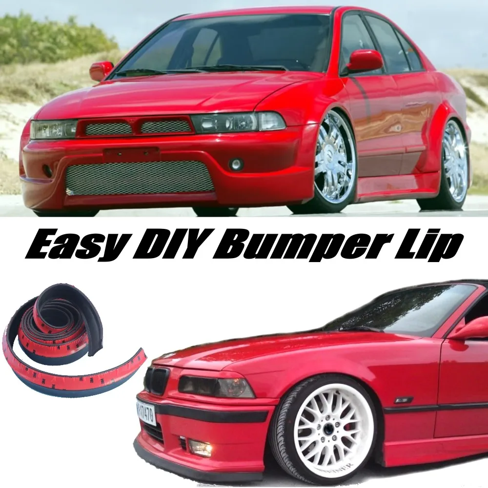 Mitsubishi Galant Emeraude Eterna Legnum Refit BodyKit Side Skirt Splitter Deflector