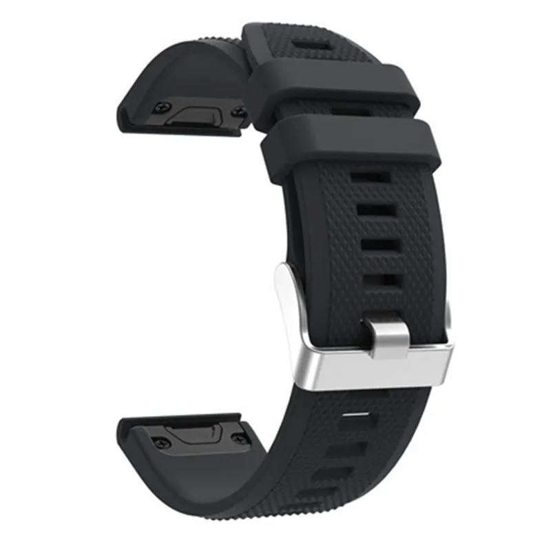 Ремешок силиконовый для наручных часов Garmin Fenix 5X 5 5S 3 3HR D2 S60|Смарт-аксессуары| |
