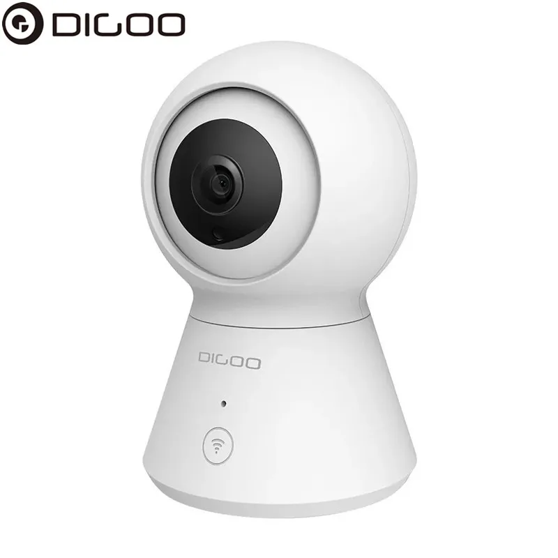Online DIGOO DG K2 1080P inteligente hogar de la cámara de seguridad IP cámara de seguridad con Sensor de movimiento Compatible con vida inteligente Tuya APP Alexa