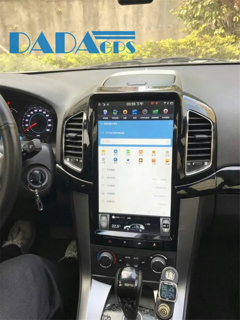 13," Тесла Android 8.1PX6 4+ 64 Гб Голосовое управление встроенный CARPLAY автомобильный радиоприемник для Chevrolet Captiva 2012- gps навигация