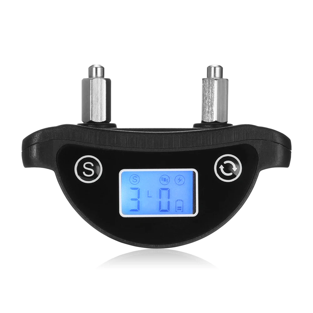 5 niveles de sensibilidad Collar eléctrico de entrenamiento para perros USB recargable Anti corteza ajustable Collar de entrenamiento para mascotas pantalla LCD lámpara de prueba