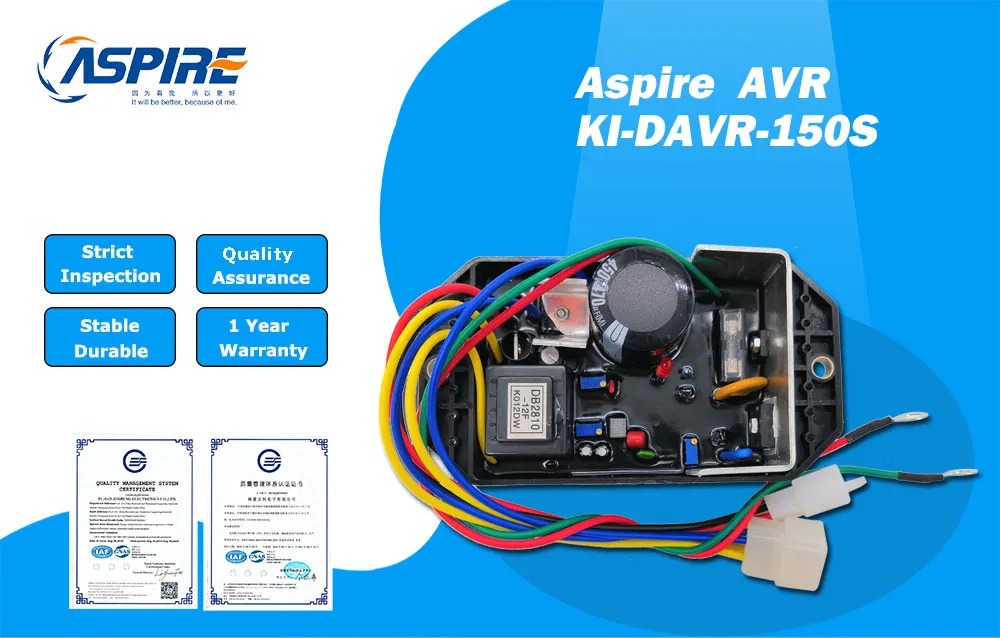 PLY DAVR 150S AVR генератор kipor Части однофазный 15 кВт автоматический регулятор напряжения AVR KI-DAVR-150S