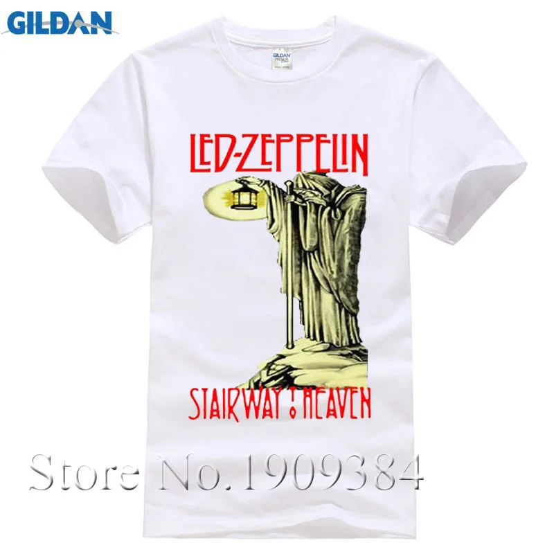 camiseta led zeppelin branca