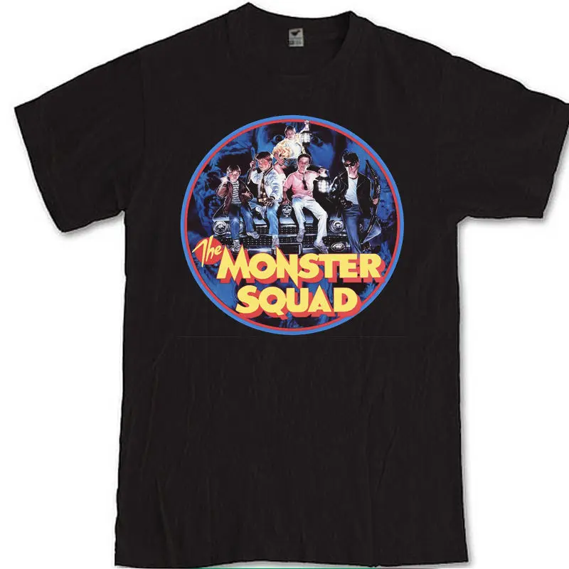 Monster Squad Tee ужас комедии shane черный Размеры S M L XL 2XL 3XL футболка|t-shirt t-shirt|t-shirt 3xlt-shirt