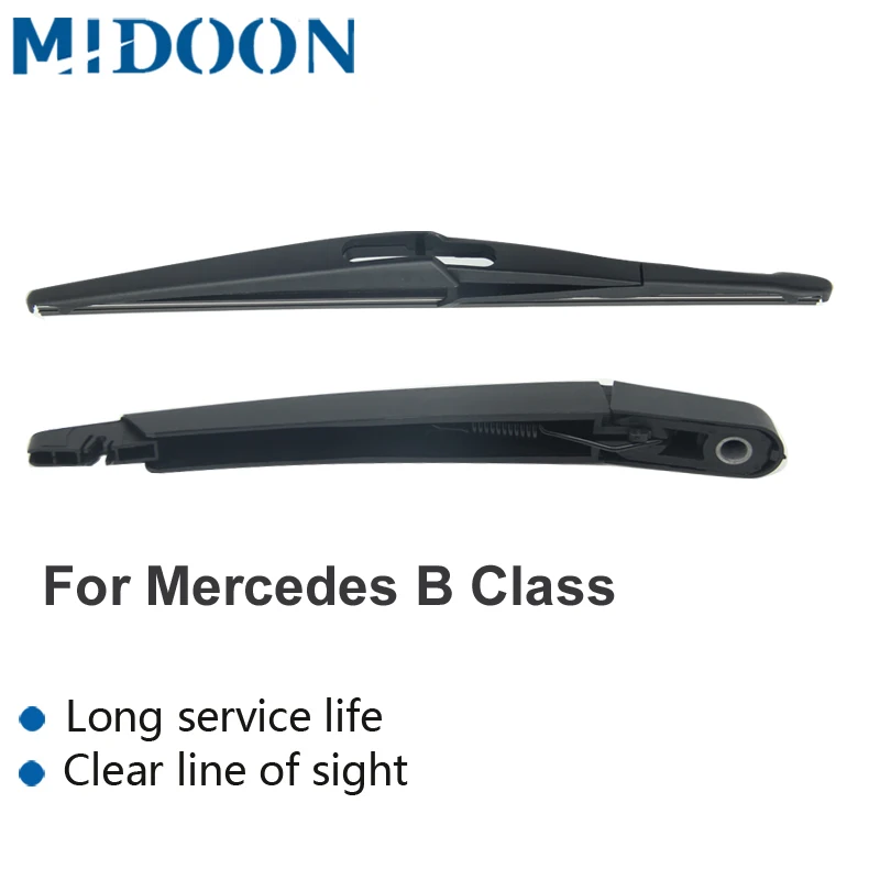 

MIDOON Rear Arm & Rea Wiper Blade for Mercedes B Class W245 2005 2006 2007 2008 2009 2010 2011