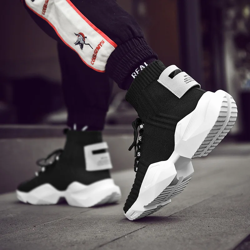 NAUSK Plus Size 36-47 Fashion Krasovki Men's Casual Shoes Male Sneakers Lightweight Breathable Shoes Tenis Masculino Adulto