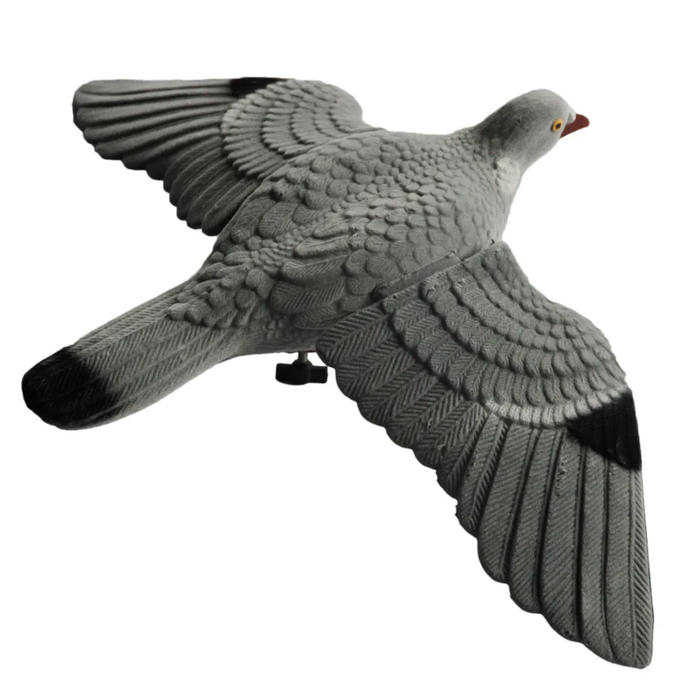 

GUGULUZA 2 x Flocked Flying Pigeon Full Body with Bucket for Rotary and Bouncer