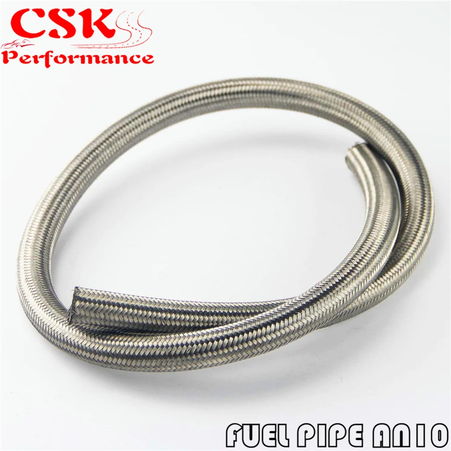 Нейлоновый Шланг из нержавеющей стали 10 Ан 1 м 3 фута|gas line|an10 hosefuel oil hose |