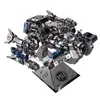 MU 3D Metal Puzzle Star Craft multicolour battlecruiser DIY Laser Cut Jigsaw Model For Adult Educational Toys Desktop decoration 3