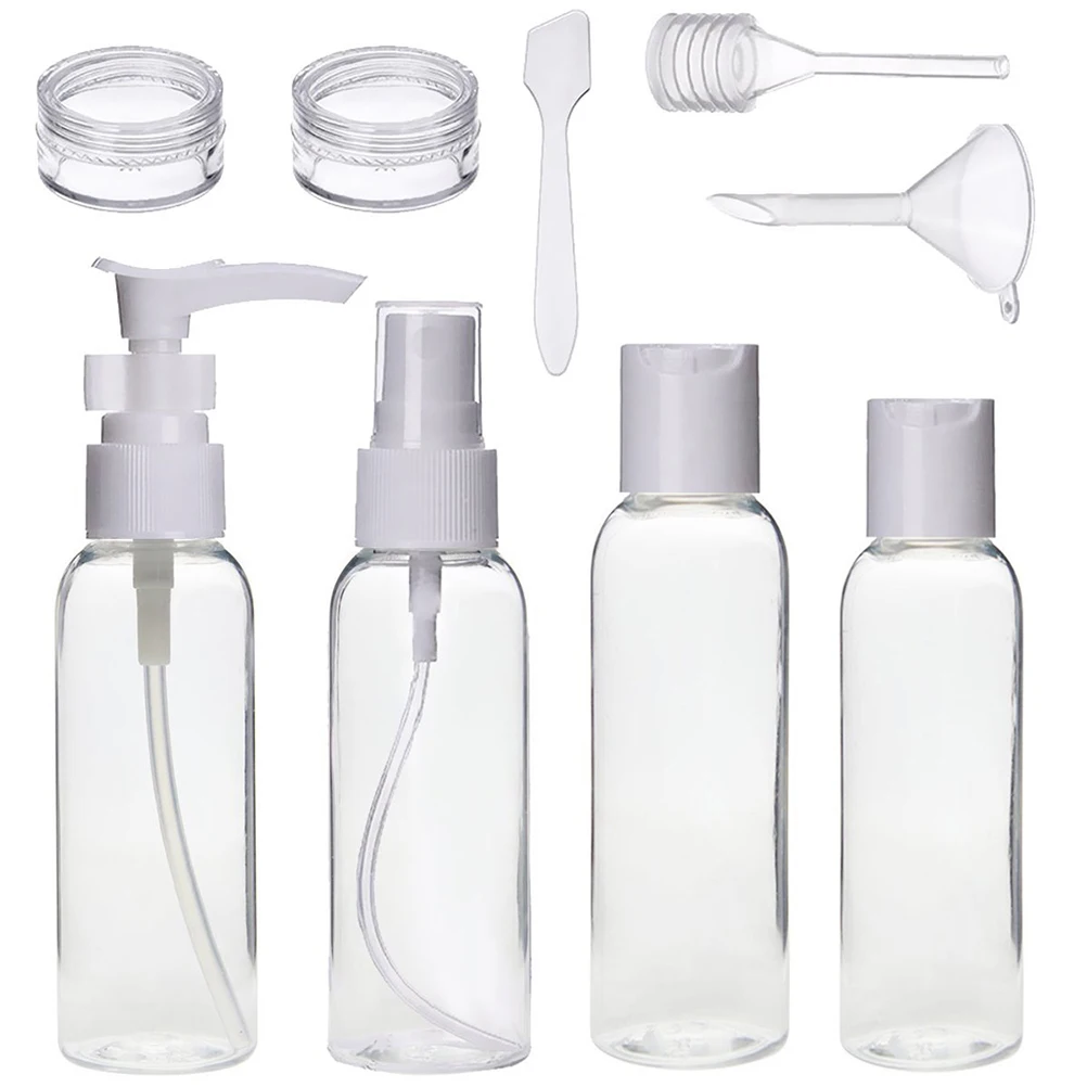 Buy 9pcs Travel Bottle Set Toiletries Liquid