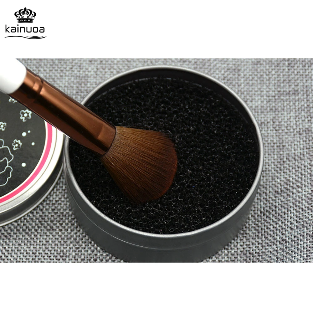 1Pc Sponge Makeup Brush Cleaner Sponges Wash Brush Eyeshadow Sponge