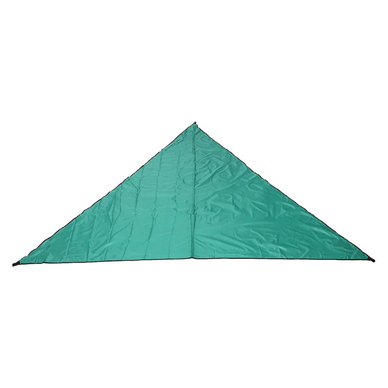 6x6x6 м большой водонепроницаемый треугольник тент Маскировочная сеть Солнце Открытый водонепроницаемый солнцезащитный навес сад патио бассейн Кемпинг палатка для пикника - Цвет: 6x6x6 Dark Green