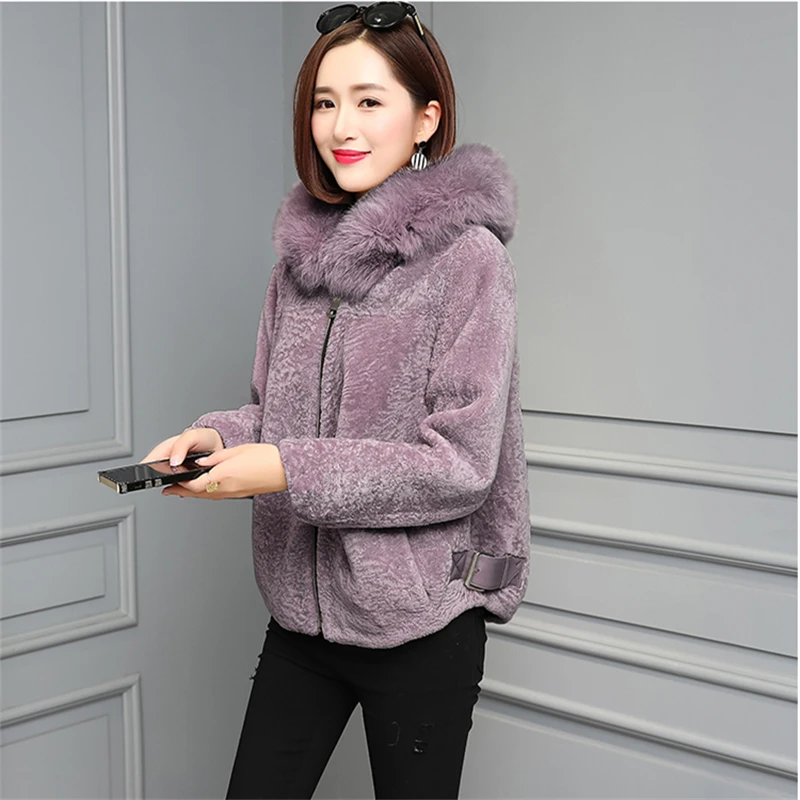 Fashion Winter Women Faux Fur Coat Plus size Big Fur ollar Hooded Wool Coat Thicken Warm Double Faced Fur Jacket Black Outwear Fashion Winter Women Faux Fur Coat Plus size Big Fur ollar Hooded Wool Coat Thicken Warm Double Faced Fur Jacket Black Outwear