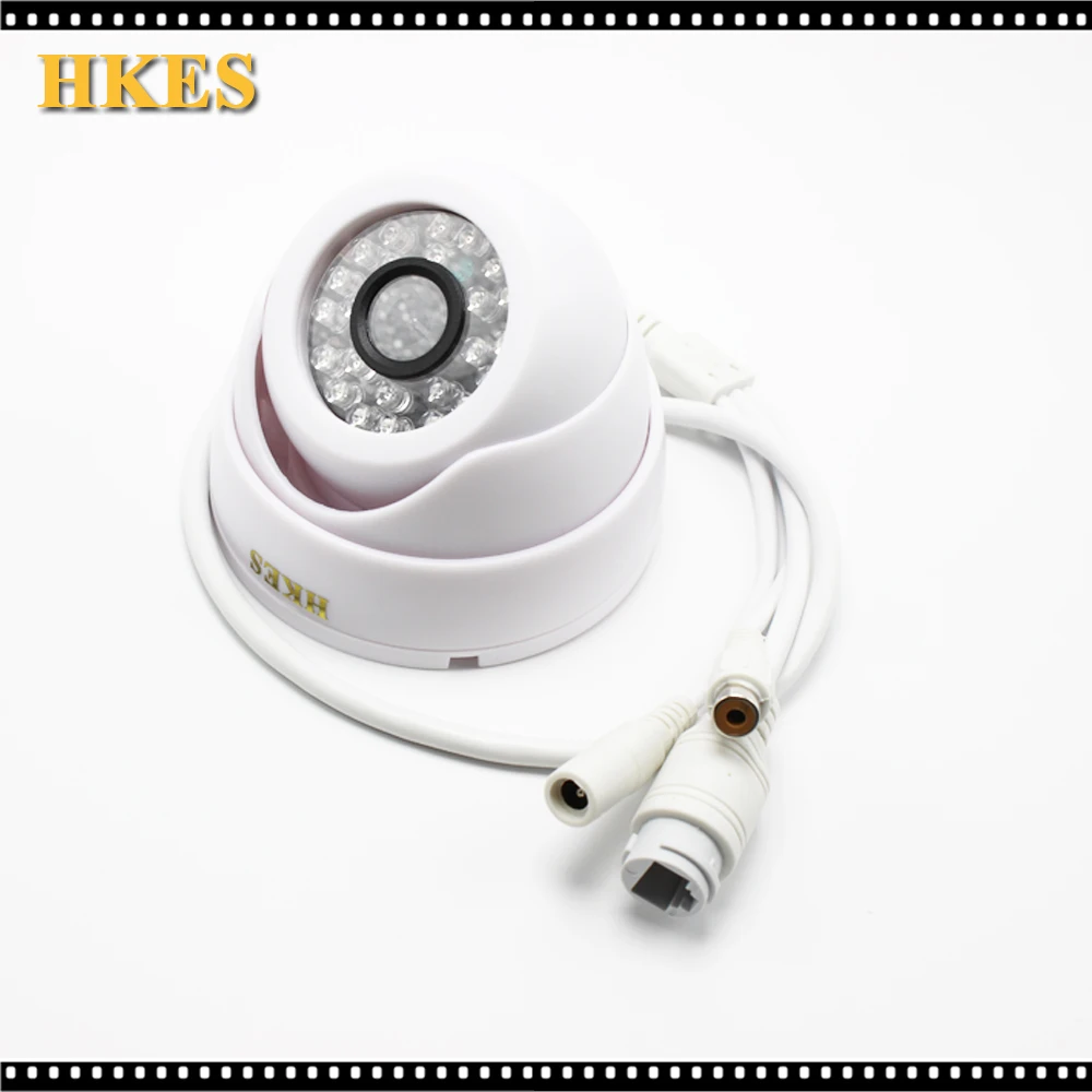 HKES Wholesale 16pcs lot New Audio IP Camera font b Video b font Surveillance Security CCTV
