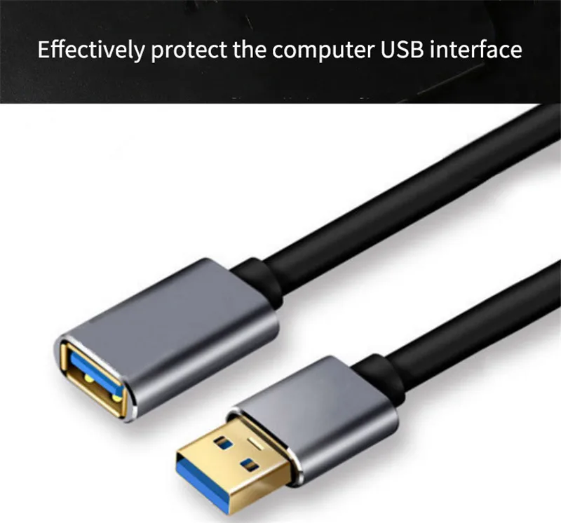 0,5 м, 1 м, 1,5 м, USB 3,0, кабель-удлинитель, быстрая скорость, USB3.0 Тип A, мужской и женский кабель для синхронизации данных, USB разъем для компьютера