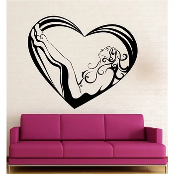 

Sexy Girl Club Sticker naked Decal Muurstickers Posters Vinyl Wall Decals Pegatina Quadro Parede Decor Mural Sexy Girl Sticker
