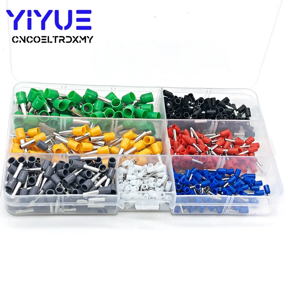 Cable Wire Tube insulating Crimp Terminal Connector Kit Set (12)