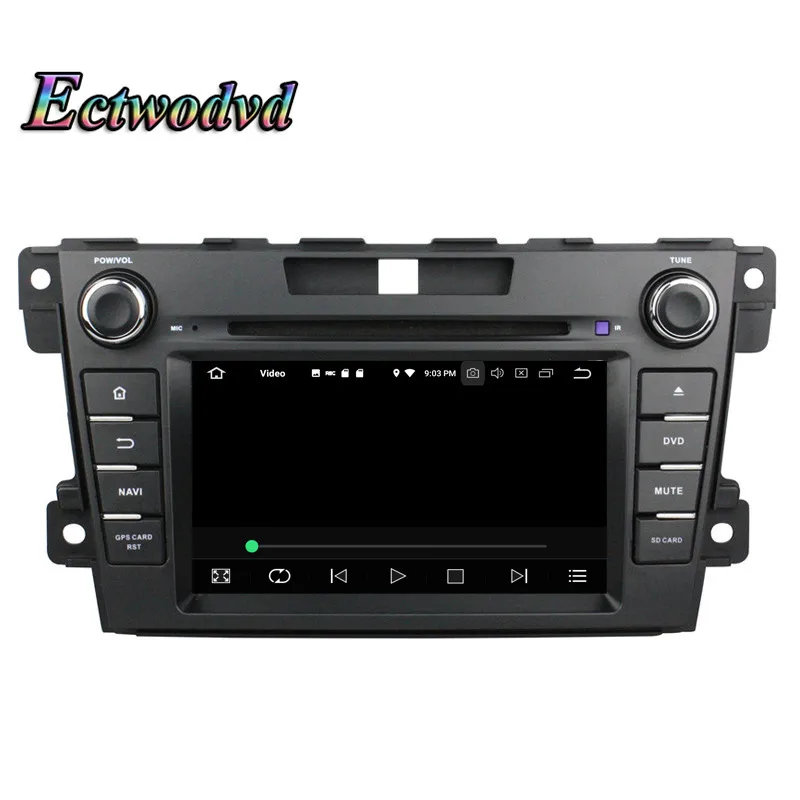 Flash Deal Ectwodvd Octa Core 4G RAM 64G ROM Android 9.0 Car Multimedia DVD Player GPS HeadUnit For Mazda CX-7 2012 2013 8
