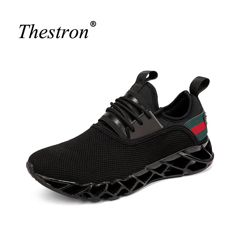 

Running Shoes Men Spring Summer Working Shoes Cushioning Gym Sneakers Lace Up Outdoor Mesh Breathable Sport Trainers