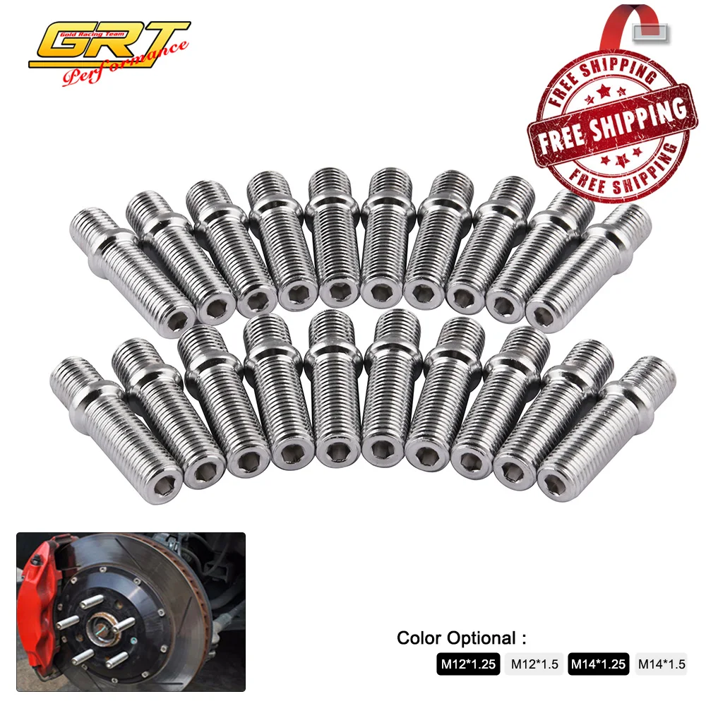 20 PCS Universal EXTENDED Wheel Stud Conversion Tall Lug Bolts/SCREW