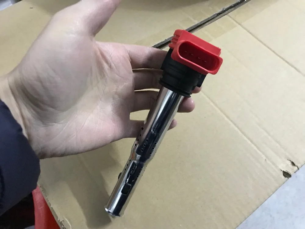 FS Замена типов катушки зажигания автомобиля 06E905115D 06E905115E для VW VAG Audi 06E905115 A B C D E 06E