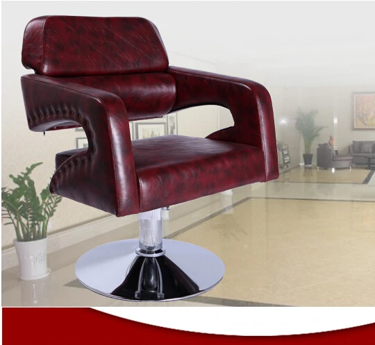 High-class european-style drop hair salons dedicated barber chair. Hairdressing chair. Factory direct sales