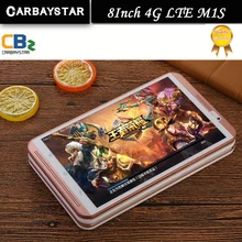 8 pulgadas Tableta M1 Ordenador Octa Core shell Metal Android Tablet Pcs 4G LTE teléfono móvil del androide 8MP Rom 64 GB tablet pc IPS