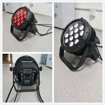 

4pieces waterproof led par 12x10w hight bright par led rgbw dmx ip65 led par