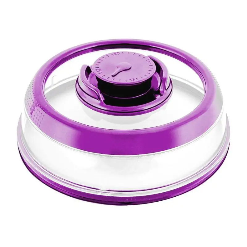 Вакуумная пищевая упаковочная Крышка для кухни хранение пищи герметичное постельное белье крышки - Цвет: Фиолетовый