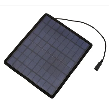 

BUHESHUI 5.5W 18V Solar charger Solar battery Charger For Car/Moto Powe Polycrystalline 18V Solar Panel Free shipping