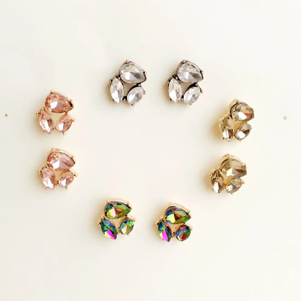 SG es20901 TRACYSGER high quality multi colour crystal hot sale smart earrings