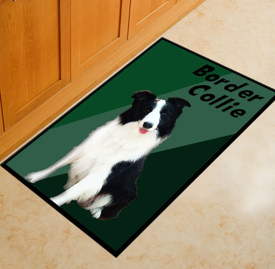Hot sale Floor Mats Animal Cute dog Print Bathroom Kitchen Carpets