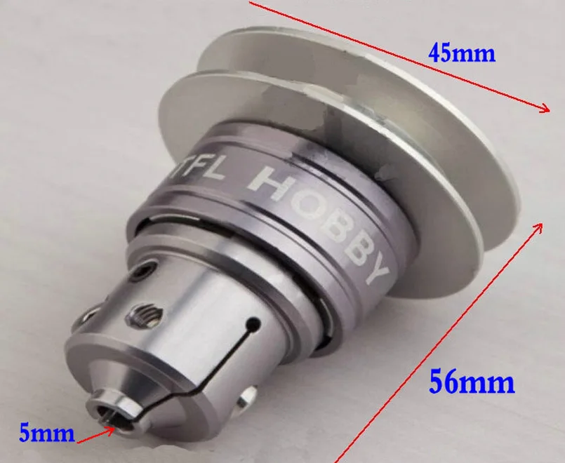 

1PC 5mm Starter Wheel Coupling Zenoah/Tiger King Coupling Deep V Yacht Head Shaft Coupling Spare Prats for RC Boat Model