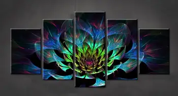 

5PCS Full Diamond Embroidery Flower Diy Diamond Paintings Full Mosaic wall art Modular pictures canvas pictures for living room