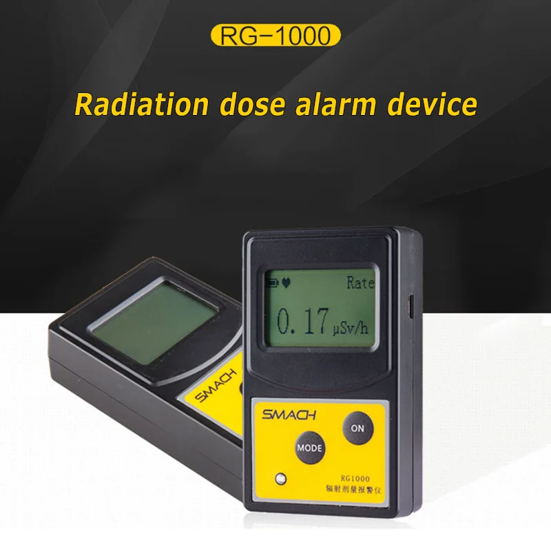 

Nuclear Radiation Detector Dosimeters Personal Dose Tester Alarm Home Marble Radioactivity Tester Medical Digital Detector