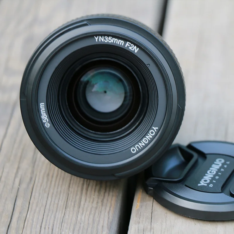Ulanzi Yongnuo YN35mm F2N объектив широкоугольная Большая диафрагма фиксированный