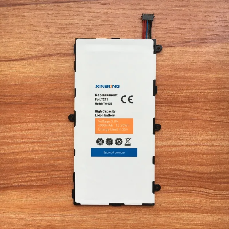 T4000E Replacement Battery For Samsung Galaxy Tab Tablet 3 7.0 T211