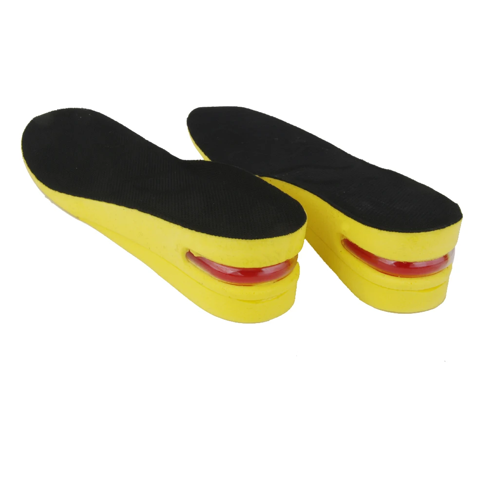 

Unisex Air Cushion 5cm Heel Height Increase Insoles Lift Insert Insoles Invisible Inserts Pad Cushion US Size 6.5-14
