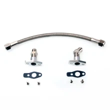 Kinugawa Turbo Oil Drain Line Kit 35cm 8AN for IHI RHF5 RHF5H RHF55 RHF5HB