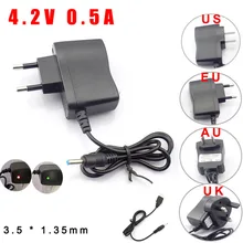 Универсальный DC 3,5 мм кабель питания USB зарядное устройство зарядный кабель провод для 18650 аккумуляторных батарей для налобного фонарика