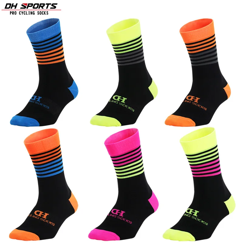 6 Pairs Unisex High Quality Anti sweat Sports Bicycle Socks ...