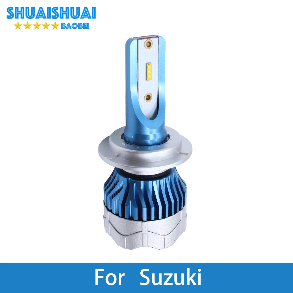 Автомобильный головной светильник для Suzuki Sidekick/Samurai/Reno/Kizashi/Forenza/estem/Aerio/Carry/Vitara H7 светодиодный H4 светодиодный H1 H7 H3 8000лм CSP светильник