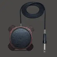 1pcs Tattoo Foot Pedal Switch For Tattoo Machine Gun with Power Clip Cord Kit Pedal Tattoo Makeup Machine Accessory